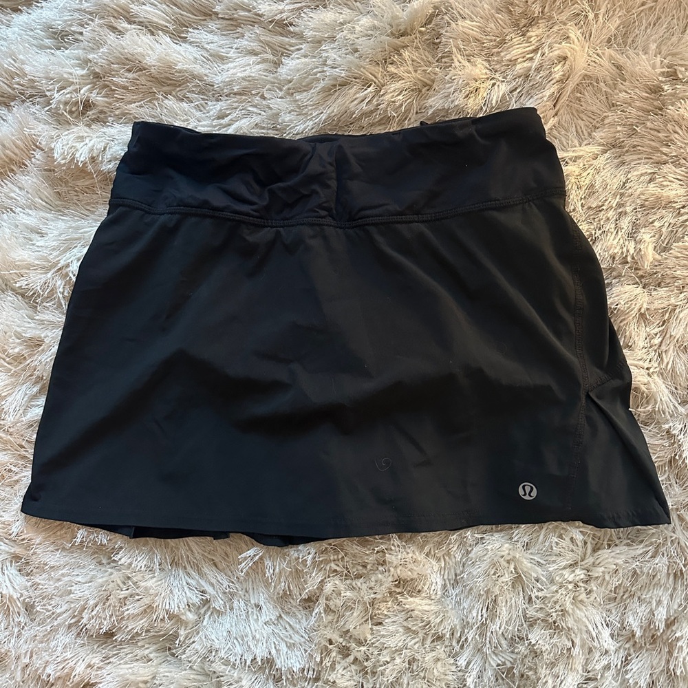Lululemon Black Tennis Skirt